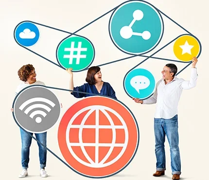 03) Social Media Footer